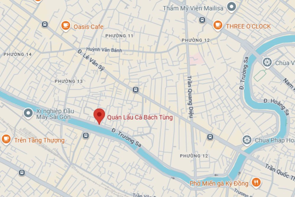 Bách Tùng là điểm đến lý tưởng cho ai yêu thích lẩu cá đuối Quận 3 (Ảnh: Google Maps)