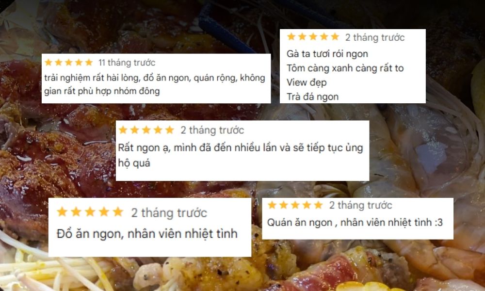 Những chia sẻ chân thành từ khách hàng sau khi thưởng thức món ăn tại quán