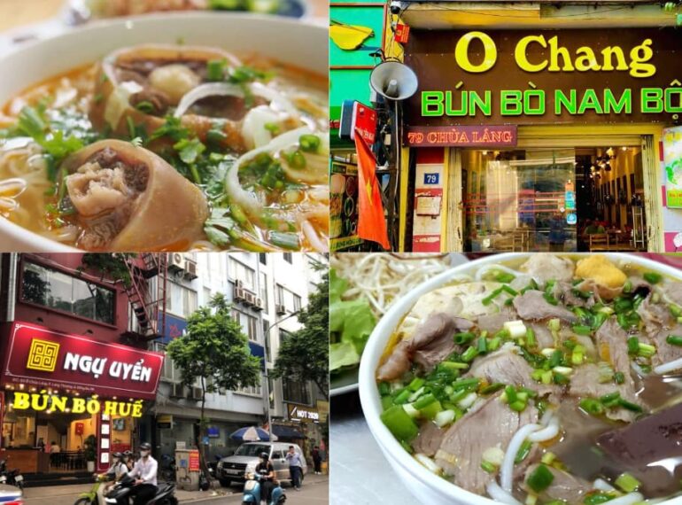 Bún bò Huế Chùa Láng