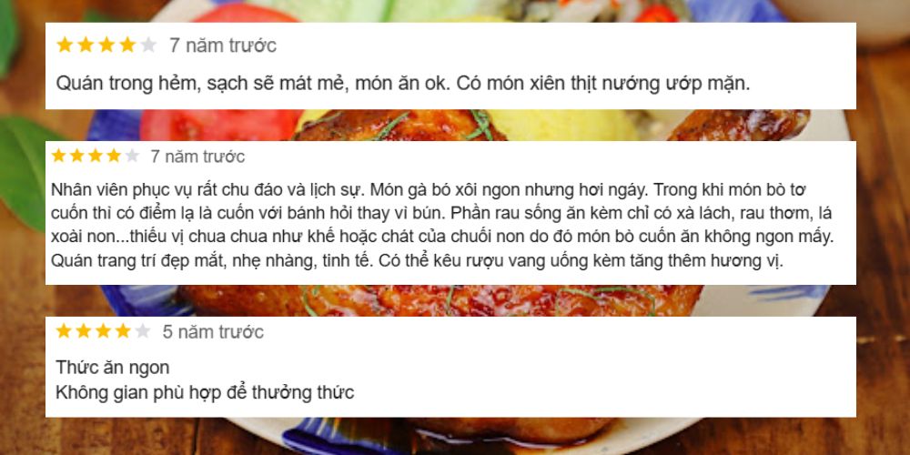 Nhận xét khách hàng về tiệm cơm gà Bento Delichi Quận 3 