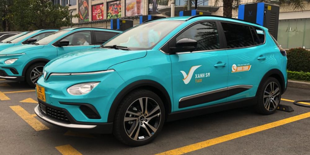 Xanh SM là dịch vụ taxi thuần điện đầu tiên tại Việt Nam