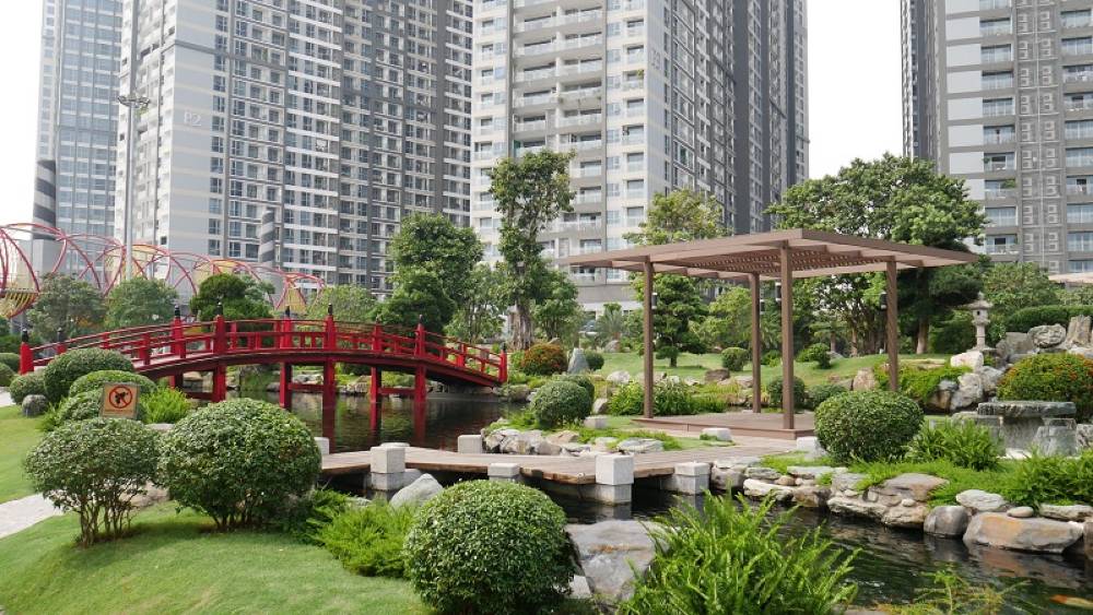 Vinhomes Central Park được mệnh danh là “lá phổi xanh” giữa đại đô thị (Ảnh: Sưu tầm Internet)