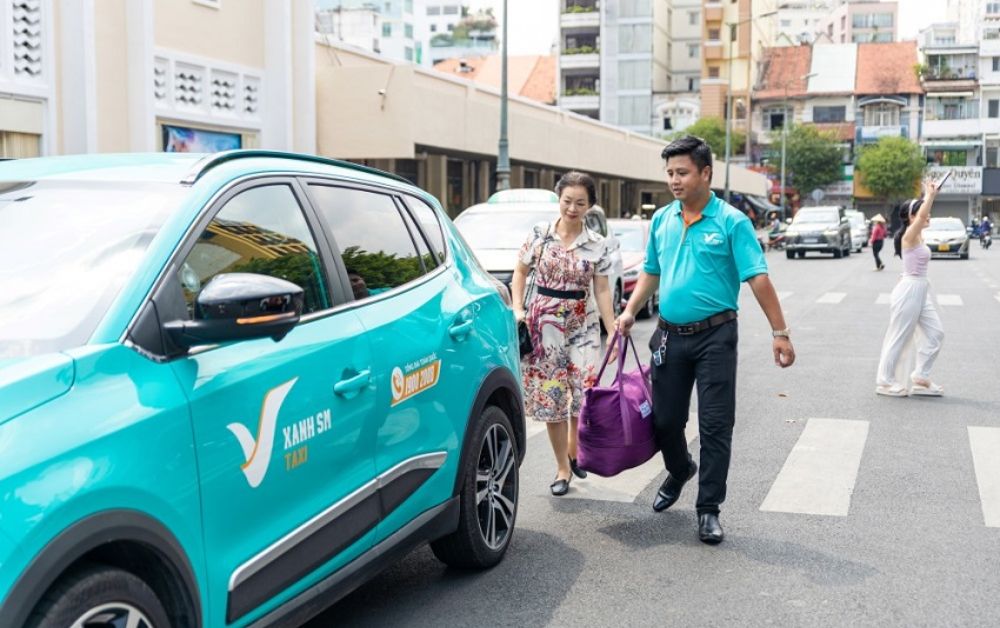 Taxi Xanh SM Tam Đảo luôn phục tận tâm và nhiệt tình (Ảnh: Xanh SM)