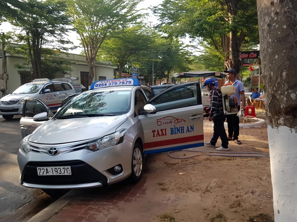 Taxi Bình An đã hoạt động hơn một thập kỷ trên thị trường vận tải (Ảnh: Taxi Bình An)