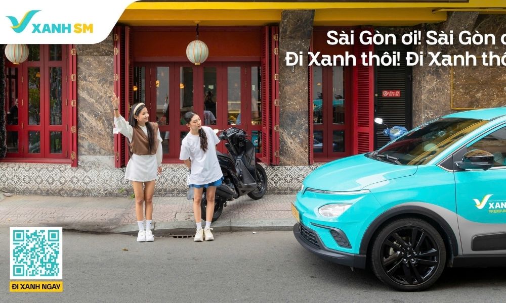 Tải và đặt xe Xanh SM đơn giản qua mã QR