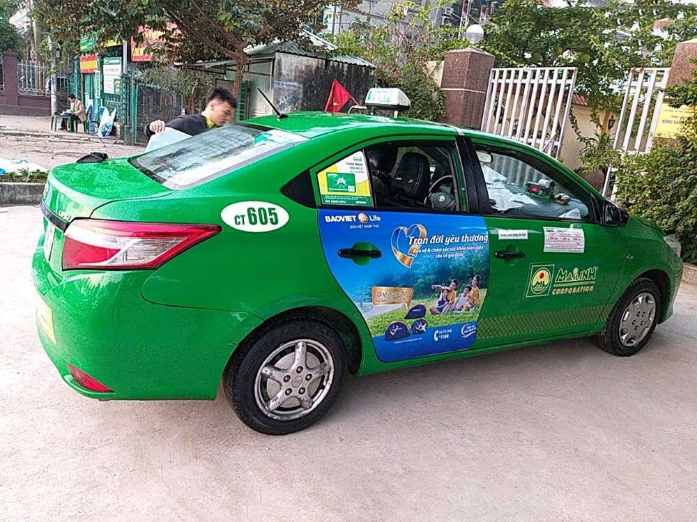 Taxi Mai Linh sở hữu đội xe đa dạng từ 4 chỗ đến 7 chỗ
