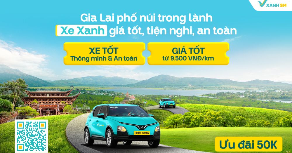 Gọi ngay Xanh SM để có chuyến đi an toàn, thân thiện với môi trường (Ảnh: Xanh SM)