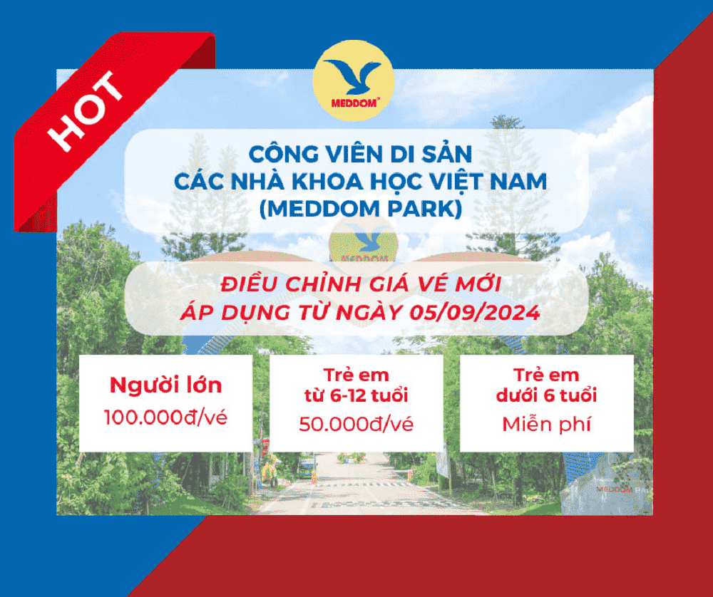 Giá vé tham quan công viên Meddom Park áp dụng cho du khách trong tỉnh Hoà Bình (Ảnh: Sưu tầm Internet)