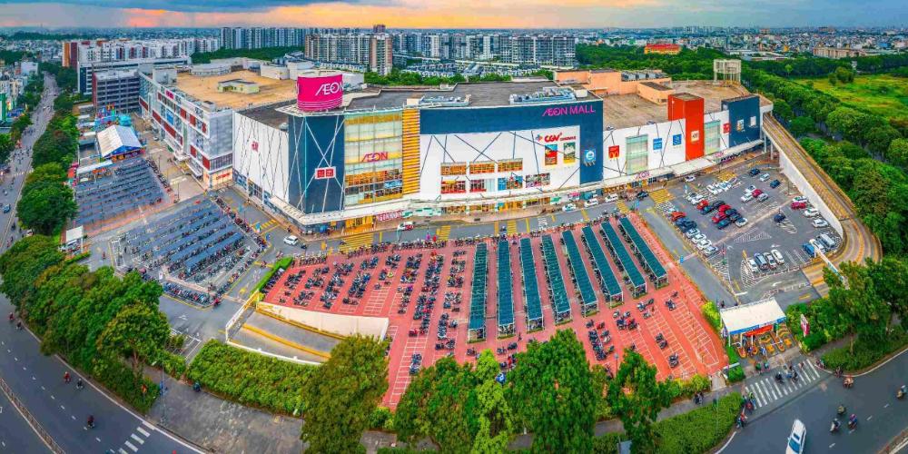 Toàn cảnh AEON Mall Tân Phú Celadon (Ảnh: Aeonmall-tanphuceladon.com.vn)