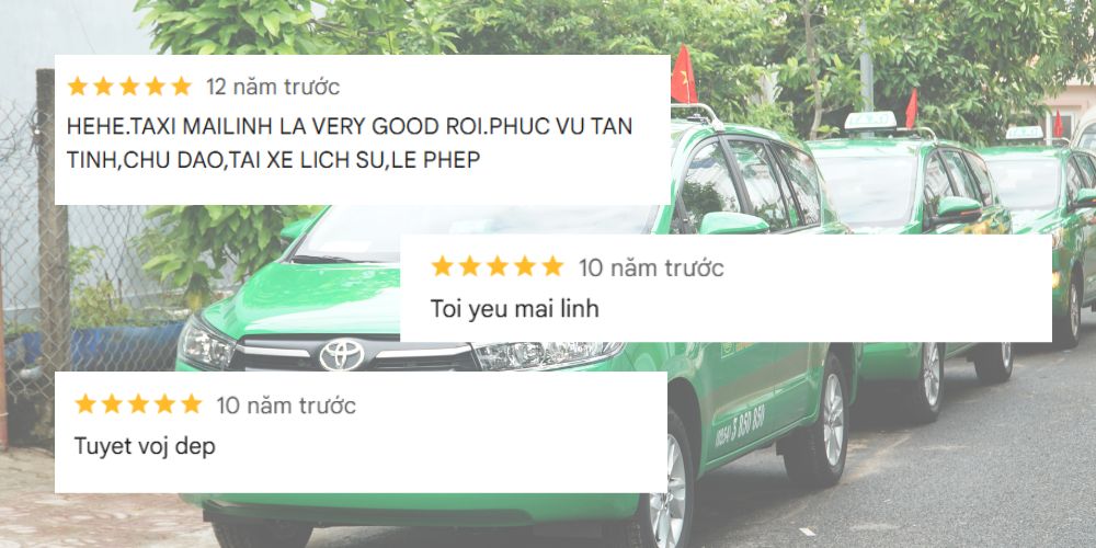 Feedback khách hàng về dịch vụ taxi Mai Linh tại Đắk Lắk 