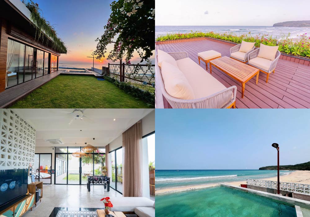  Biệt thự liền kề bãi biển “cực chill” - góc nào cũng đẹp (Ảnh: Đá Đĩa Beach House)