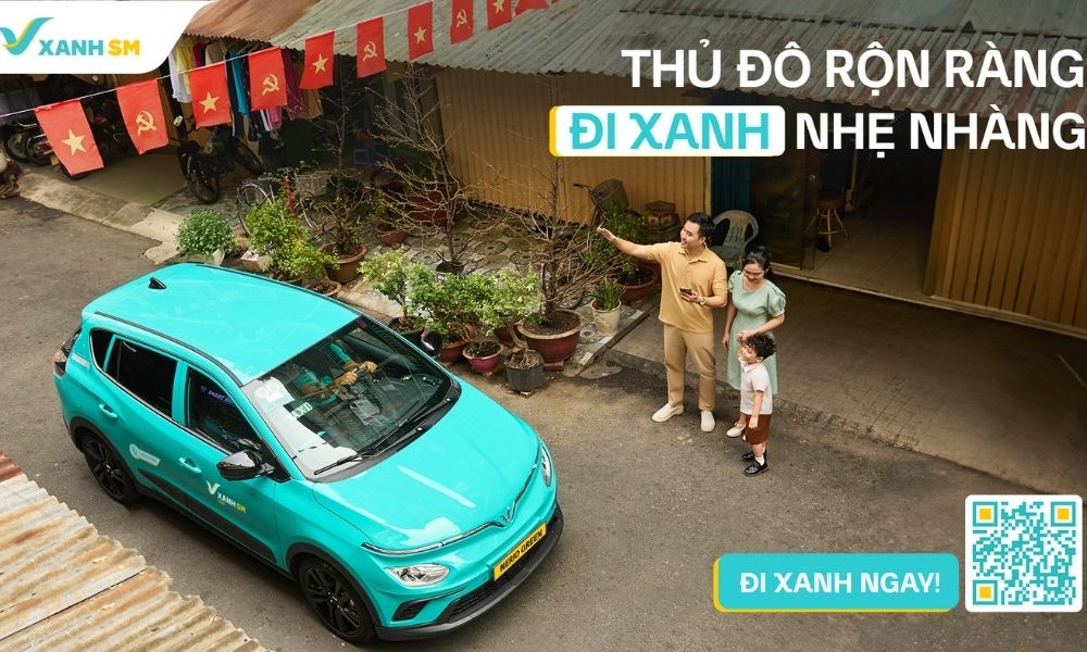 Nhanh tay tải mã QR để được đặt xe và trải nghiệm chuyến đi thuần điện đẳng cấp