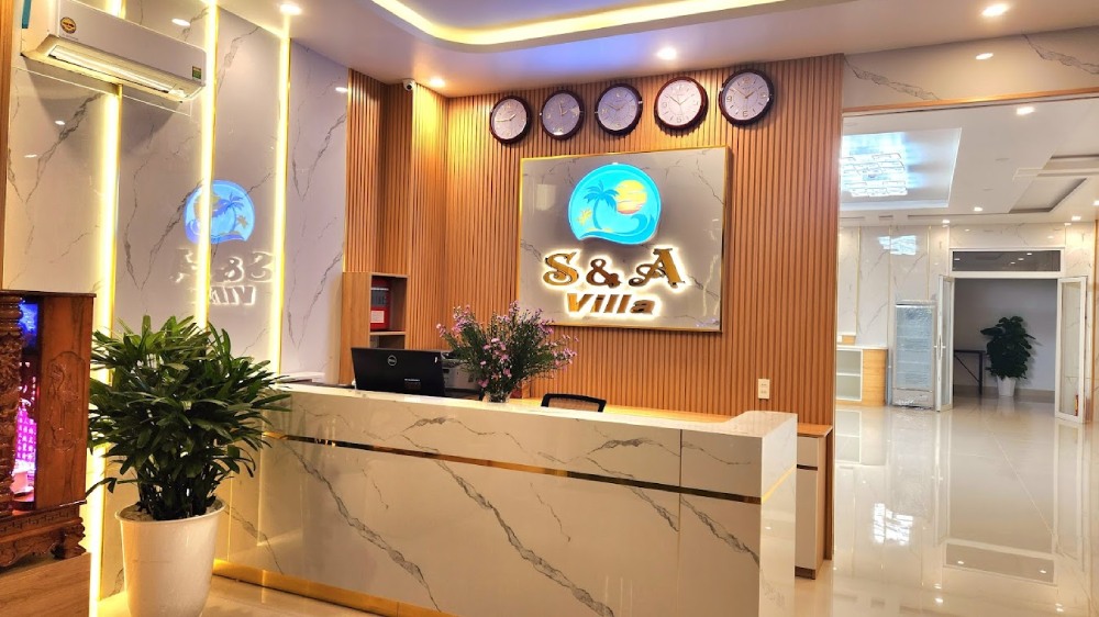 Khu sảnh SandA Villa 