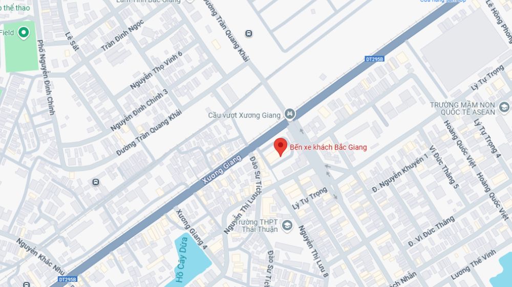 Bến xe khách Bắc Giang số 486 Xương Giang, Phường Ngô Quyền, Bắc Giang (Ảnh: Google Maps)