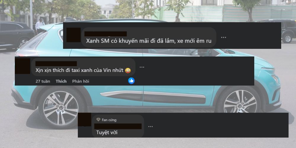 Đánh giá khách hàng về dịch vụ taxi Xanh Việt Đức