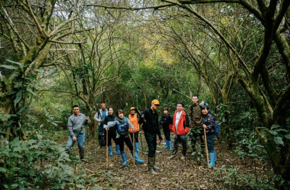 Tham gia hoạt động Trekking tại Sơn Tinh Camp