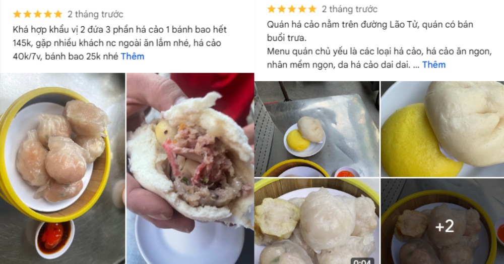 Khách hàng ưa chuộng vì hương vị tươi ngon và mức giá hợp lý (Ảnh: Google Maps)