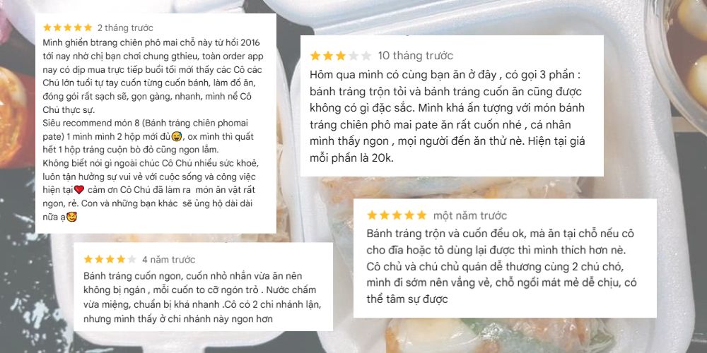 Bánh tráng chiên phô mai là món “best seller” được nhiều khách hàng gọi 