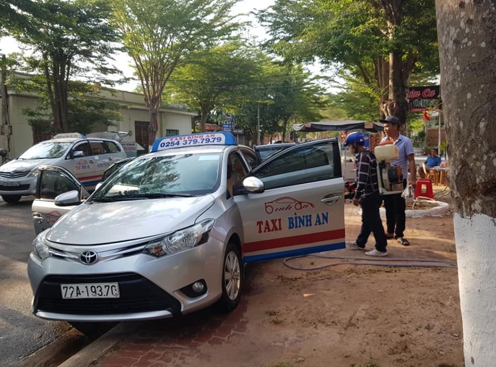 Hãng taxi Bình An hoạt động tại Xuyên Mộc