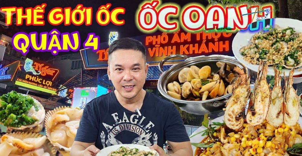 Quán ốc Oanh Quận 4 không nên bỏ qua 