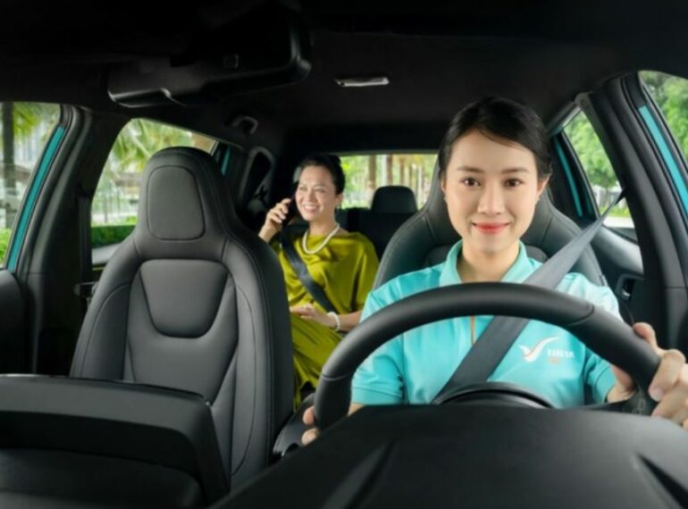 Tài xế taxi lương cao phụ thuộc vào hiệu suất làm việc (Ảnh: Xanh SM)