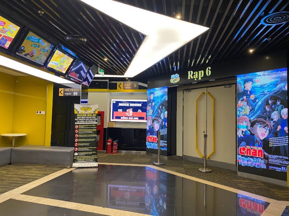 Saigon Mall có rạp chiếu phim Mega GS hiện đại (Ảnh: Sưu tầm Internet)