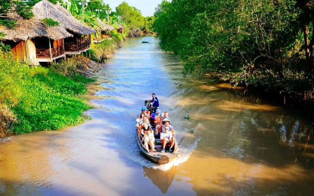 Cồn Quy mang đến không gian thanh bình cùng trải nghiệm đời sống miền sông nước