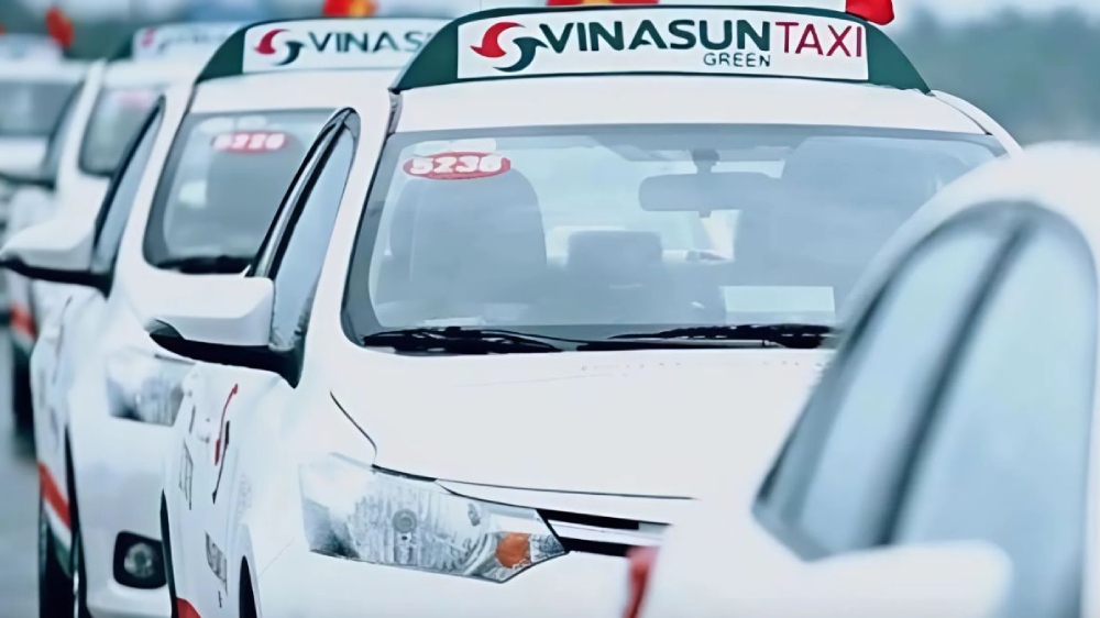 Taxi Vinasun hoạt động tại khu vực Xuyên Mộc và các huyện lân cận