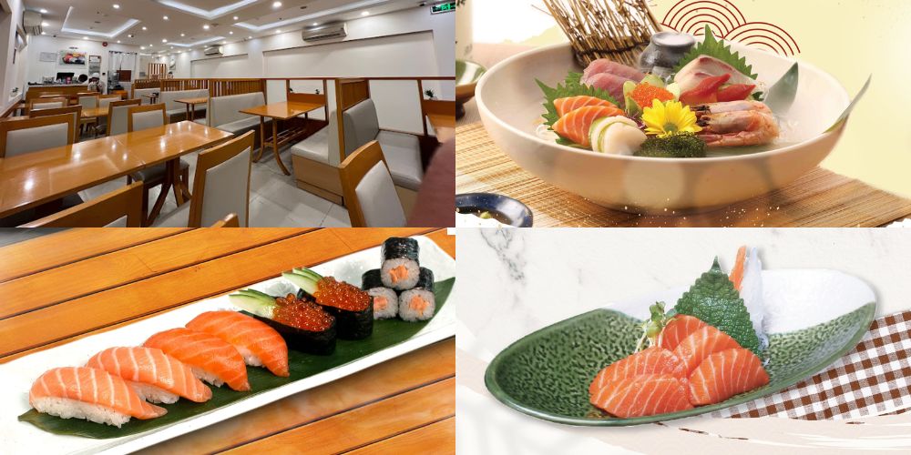 Không gian và cách bày trí món ăn đúng chuẩn phong cách Nhật tại nhà hàng Tokyo Deli