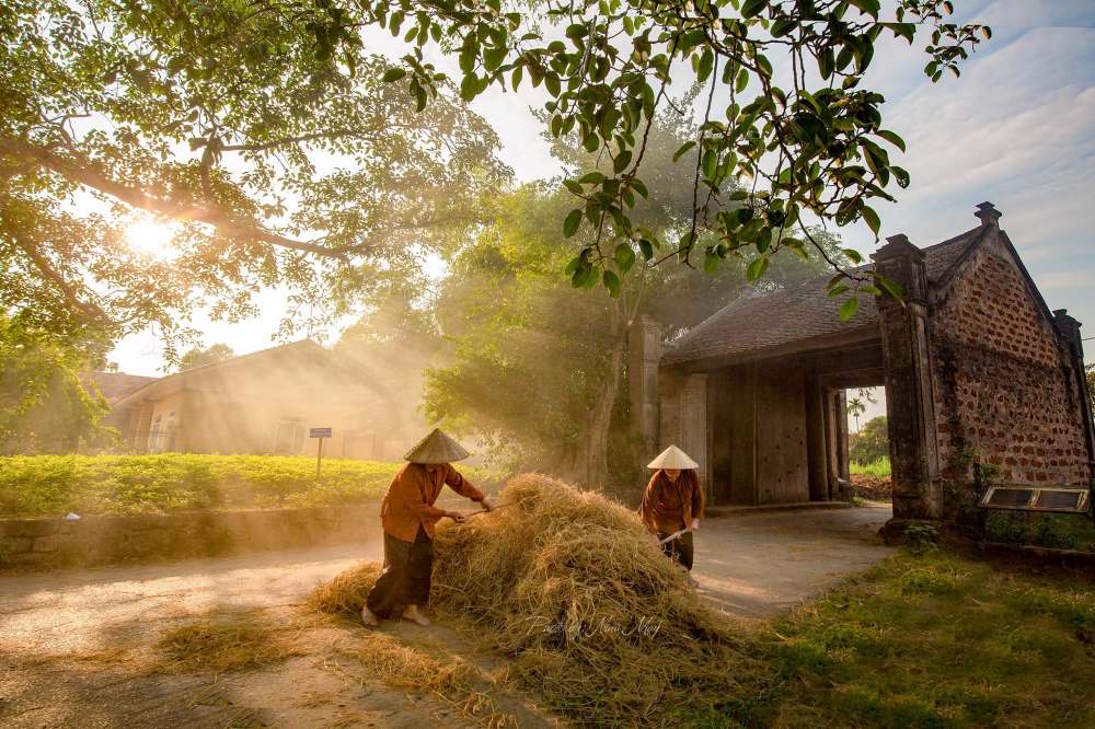 Làng cổ Đường Lâm là ngôi làng Việt cổ hiếm hoi còn lưu giữ gần như nguyên vẹn nét kiến trúc và văn hóa truyền thống