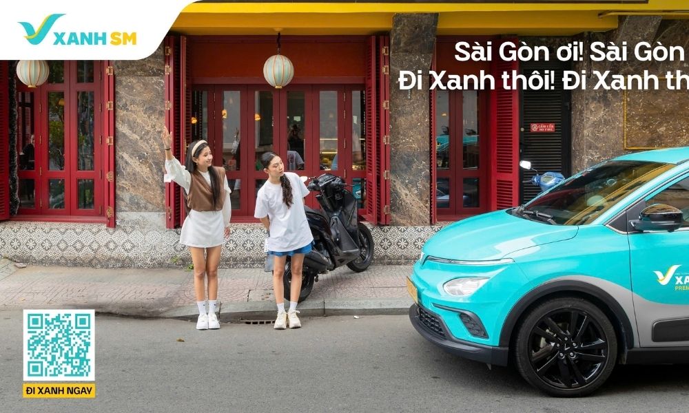 Nhanh tay quét và đặt xe Xanh SM qua mã QR để có cơ hội nhận ưu đãi hấp dẫn