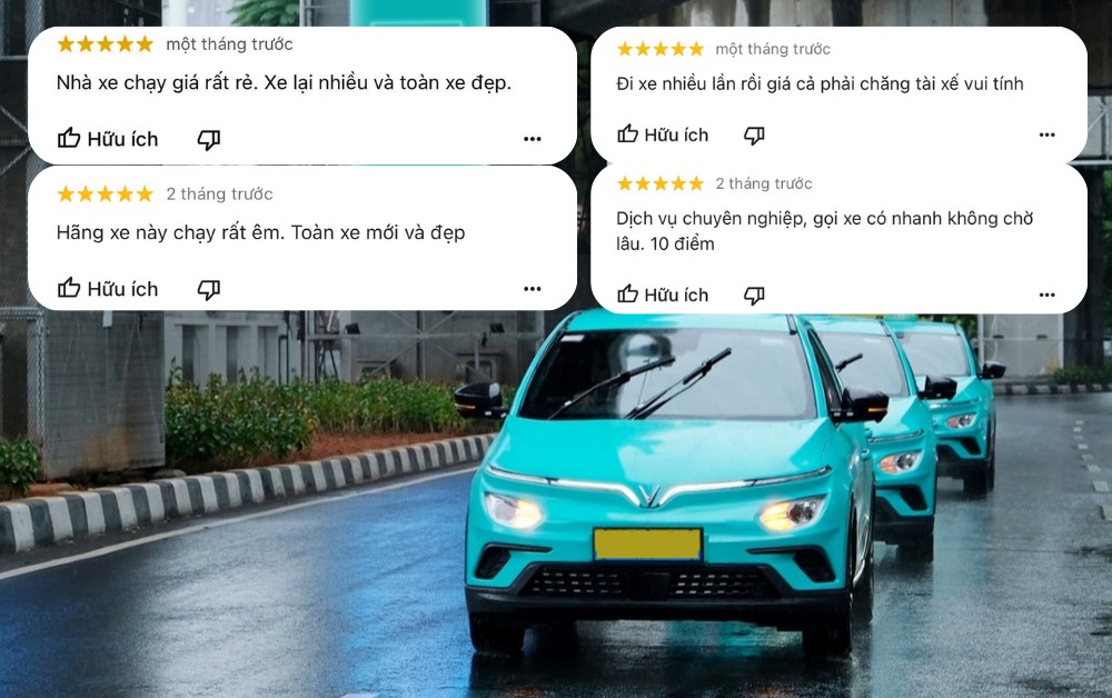 Dịch vụ taxi Xanh SM luôn mang lại những chuyến đi sang trọng khiến khách hàng vô cùng hài lòng (Ảnh: Google Maps)