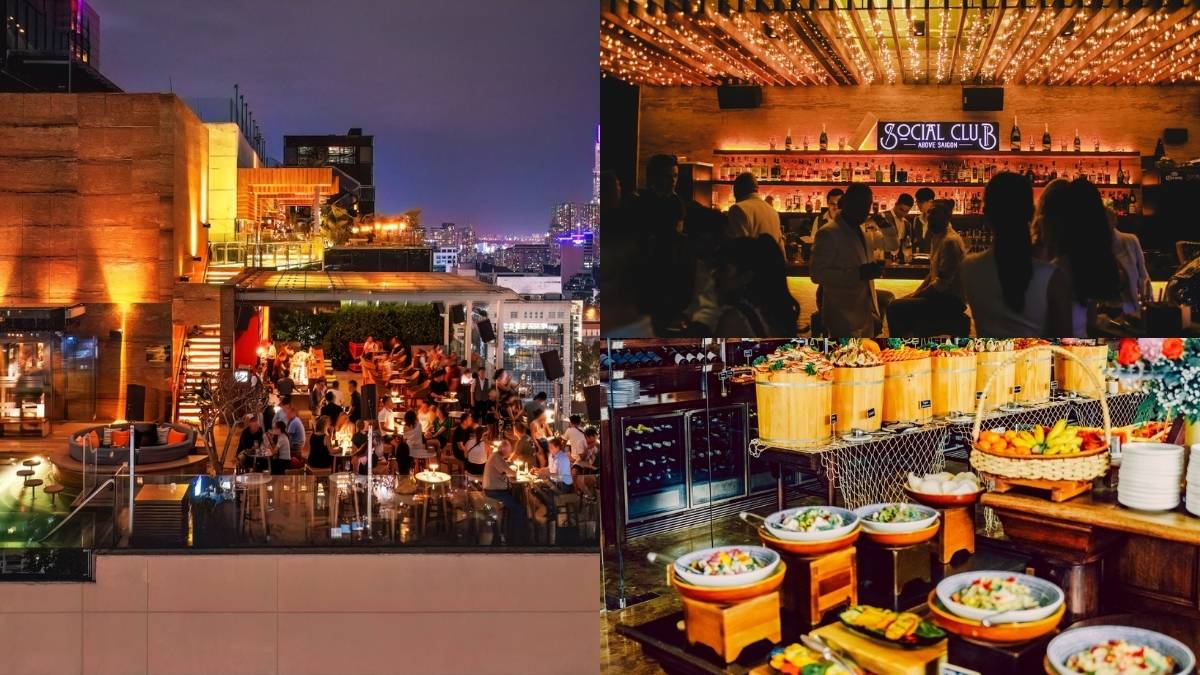 Social Club Rooftop Bar: Không gian lãng mạn, đồ uống thượng hạng