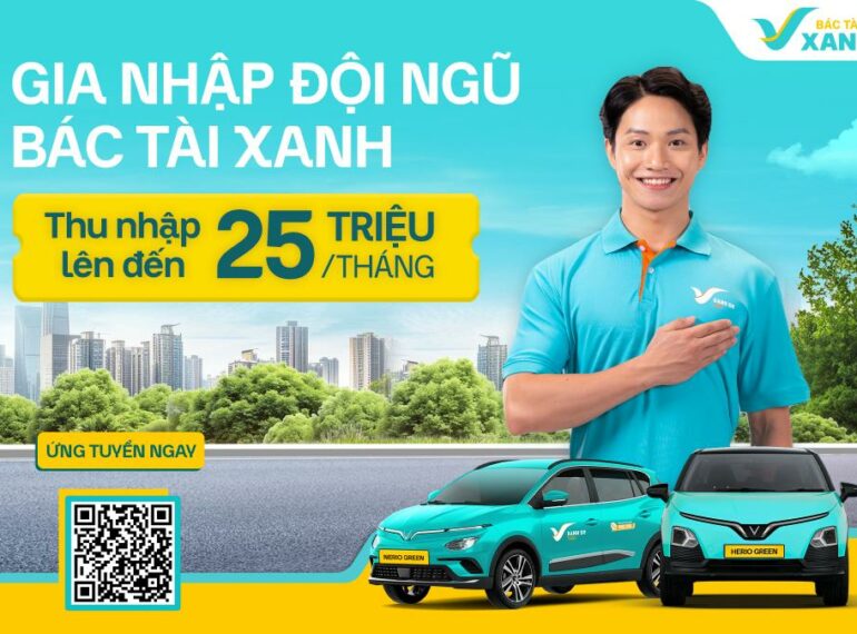 Tài xế Taxi Xanh SM thân thiện, chuyên nghiệp (Ảnh: Xanh SM)