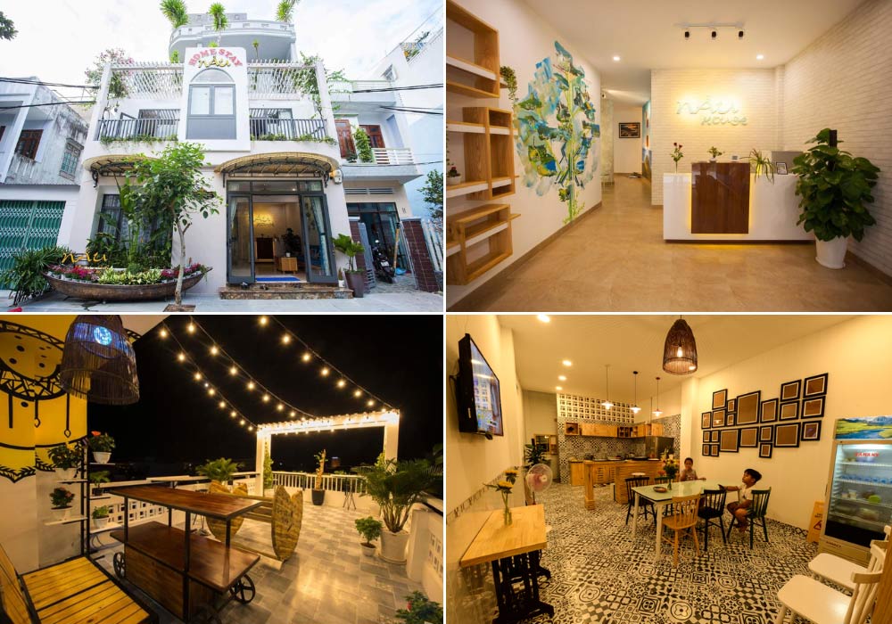 Nẫu House Phú Yên – homestay hiện đại nằm trong khu dân cư (Ảnh: Nẫu House)