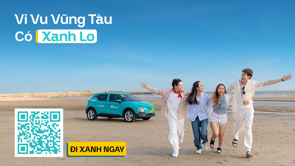 Xanh SM giúp bạn di chuyển điểm đến trên bản đồ Vũng Tàu một cách nhanh chóng (Ảnh: Xanh SM)