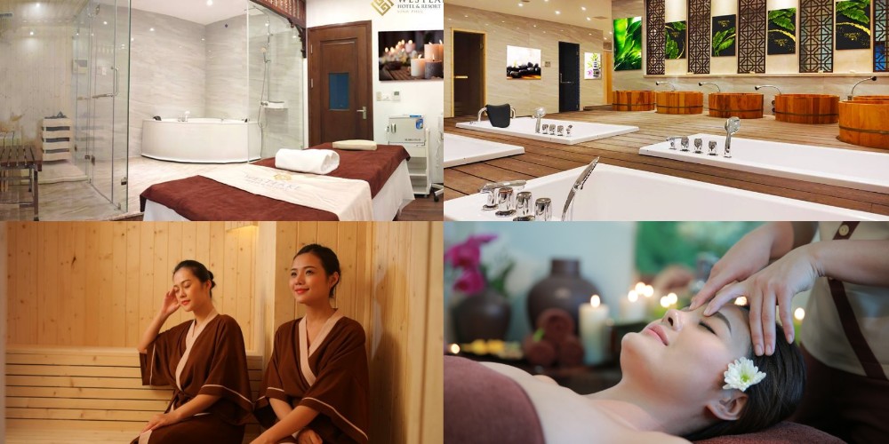 Sen được đánh giá là một trong những spa khách sạn hàng đầu Vĩnh Phúc (Ảnh: Westlakevinhphuc.com)