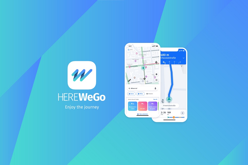 Ứng dụng bản đồ Here WeGo