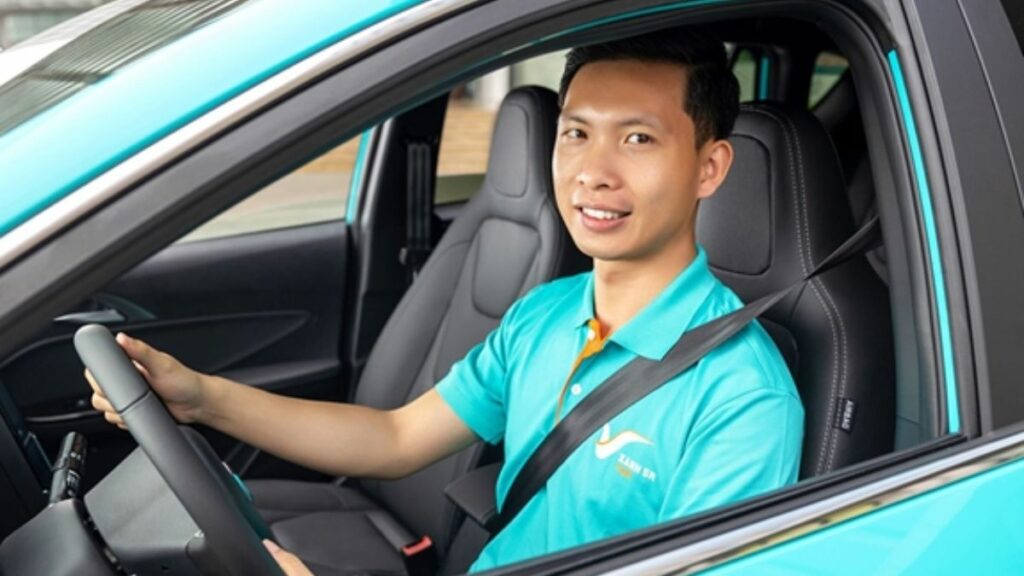 Tài xế taxi là một trong những ngành có thu nhập cao (Ảnh: Xanh SM)