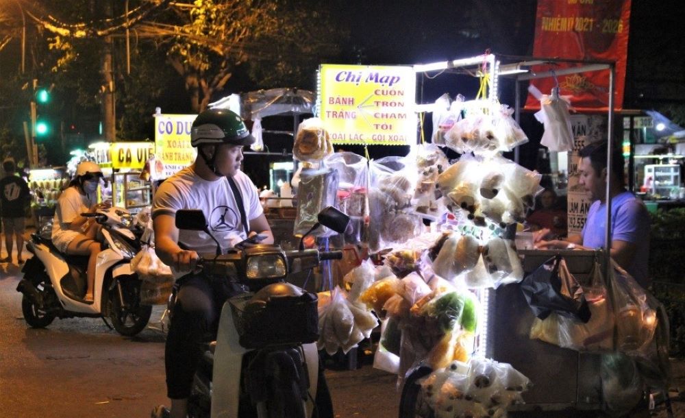 Chợ Thanh Đa lúc nào cũng nhộn nhịp, từ sáng sớm đến chiều muộn
