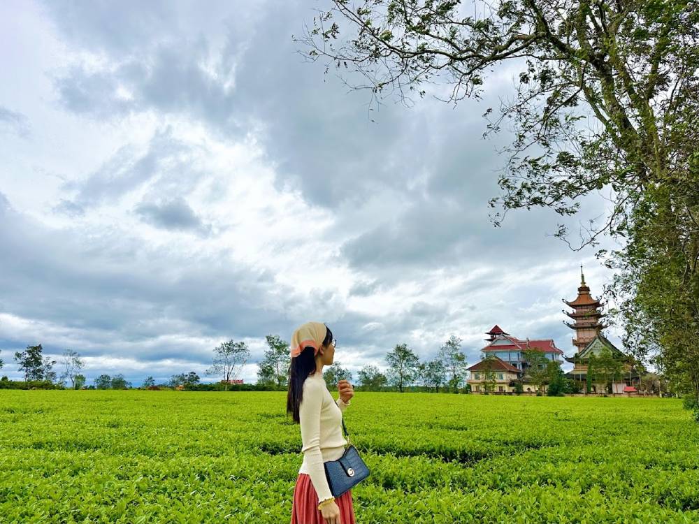 Check-in góc sống ảo tại Biển Hồ Chè