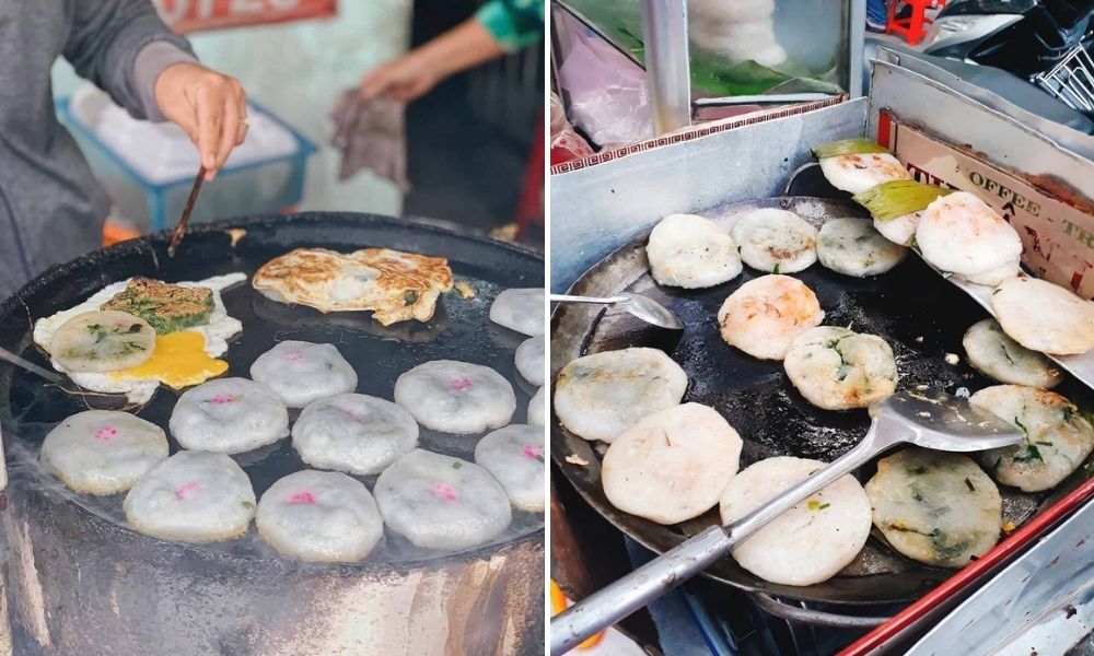 Nên ăn bánh hẹ ngay tại chỗ để giữ được hương vị thơm ngon đặc trưng