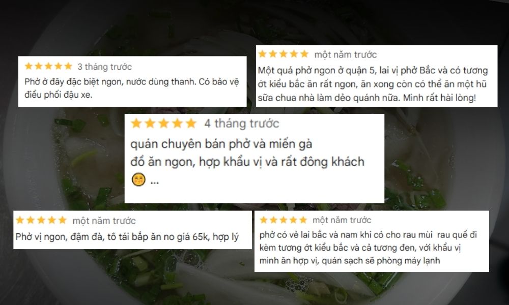 Phở gia truyền 499 được đánh giá cao về chất lượng món ăn và dịch vụ