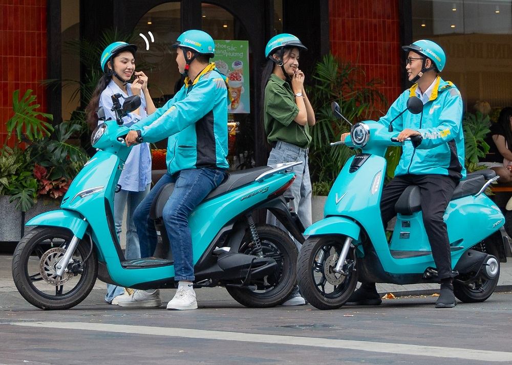 Xanh SM Bike di chuyển tiện lợi, nhanh chóng