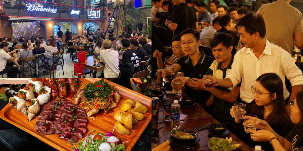 Làm Tí - Food & Beer có bia ngon và đồ ăn hấp dẫn 