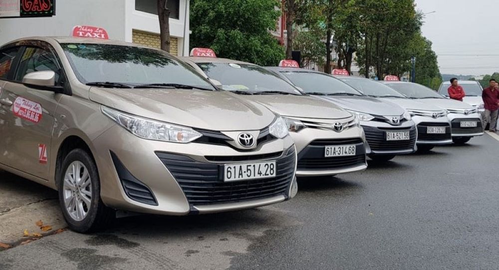 Taxi Thắng Lợi sở hữu một đội xe đa dạng và hiện đại 
