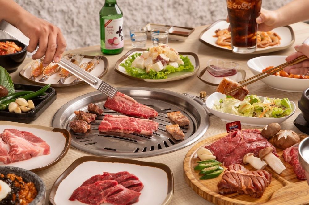 GoGi House Hùng Vương Plaza mang đến trải nghiệm buffet nướng Quận 5 chuẩn vị Hàn