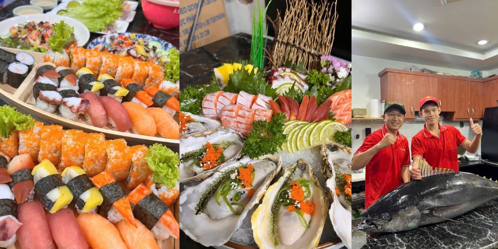 TL Sushi mang đến nguyên liệu tươi ngon đến từng khách hàng