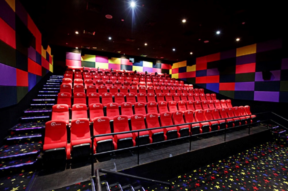 Không gian phòng chiếu phim tại Cinestar Cinema Quốc Thanh