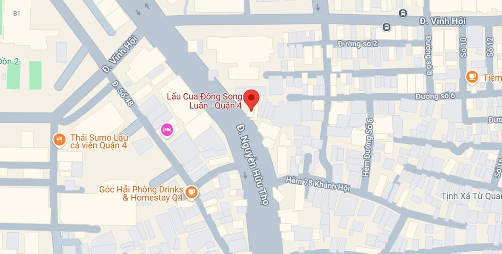 Lẩu Cua Đồng Song Luân là một quán ăn bình dân chuẩn vị miền Tây sông nước (Ảnh: Google Maps)